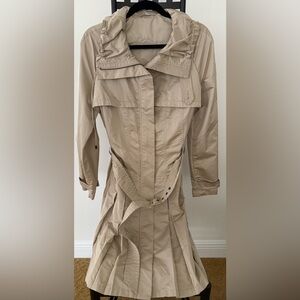 Elegant Beige Trench Coat